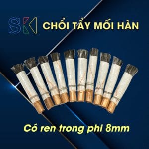 Chổi tẩy mối hàn inox ren phi 8