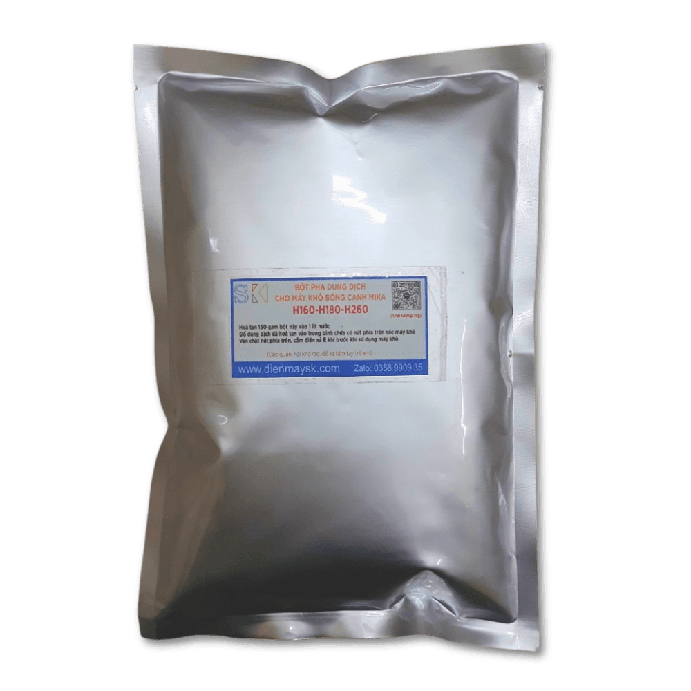 Bột pha dung dịch cho máy khò cạnh mika
