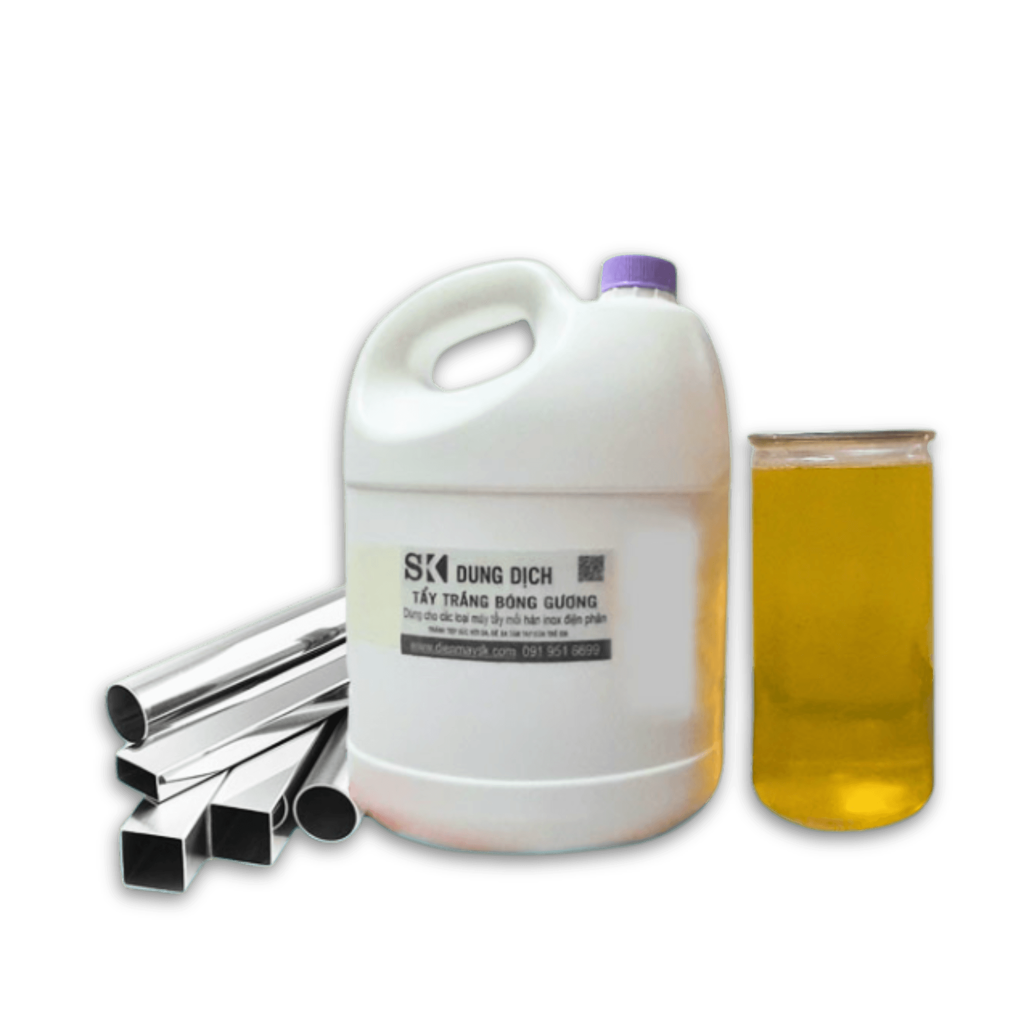 Dung dịch tẩy mối hàn inox điện hoá can 3L