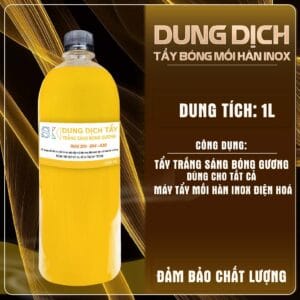 Dung dịch tẩy mối hàn inox điện hoá